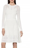 bcbg juliette sleeve sweater dress