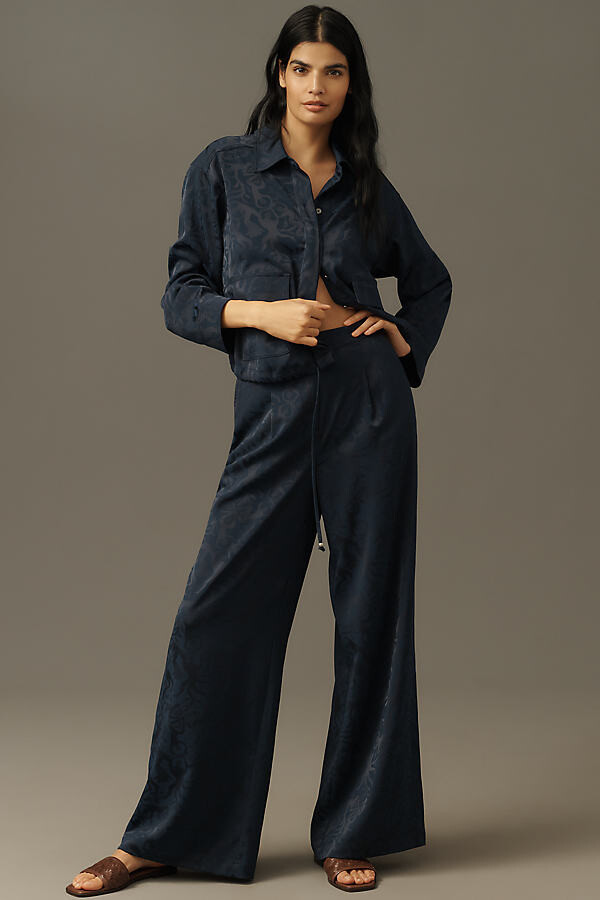 Scotch & Soda Eleni High-Rise Wide-Leg Pants