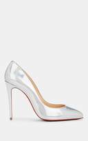 Thumbnail for your product : Christian Louboutin Women's Pigalle Follies Specchio Leather Pumps - Silver