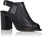 Thumbnail for your product : Barneys New York WOMEN'S LASER-CUT LEATHER SLINGBACK SANDALS