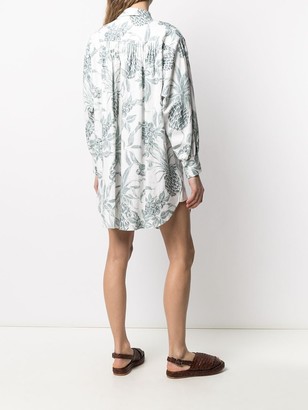 See by Chloe Floral-Print Shirt Dress