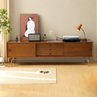Finaewg Retro classic good looking practical TV cabinet