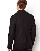 Thumbnail for your product : ASOS Peacoat In Charcoal
