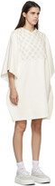 Thumbnail for your product : MM6 MAISON MARGIELA White Polka Dot Hooded Dress