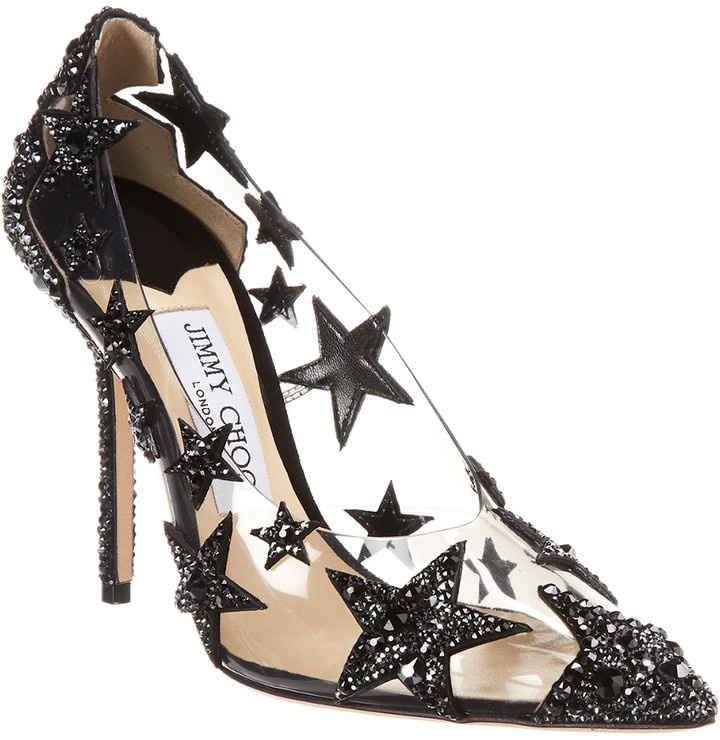 jimmy choo pvc pumps