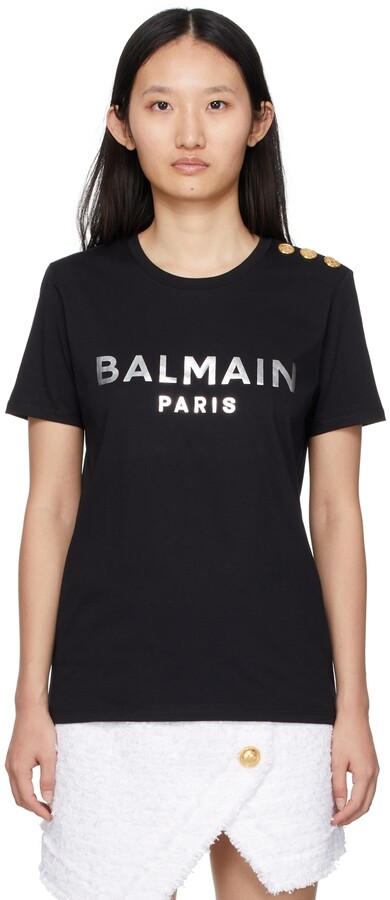 Balmain Women's T-shirts | Shop the world's largest collection of 