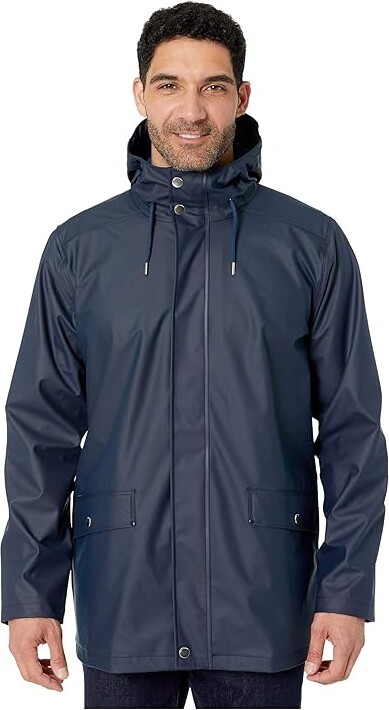 Helly Hansen Moss Rain Jacket (Navy) Men's Coat - ShopStyle