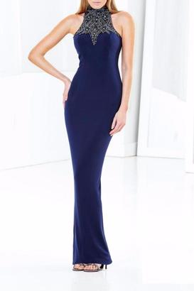 Terani Couture Jersey Evening Dress