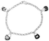 Thumbnail for your product : Journee Collection Tressa Collection Cubic Zirconia Charm Bracelet in Sterling Silver