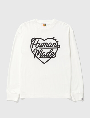 Human Made Long Sleeve Heart T-shirt - ShopStyle