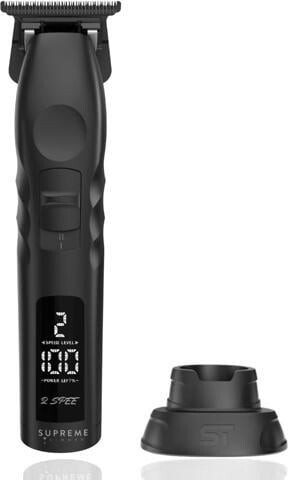 Fahint Supreme Trimmer 2Spee Cordless Hair & Beard Trimmer w/Removable Blade 180-Minute Runtime, Low Noise, Digital Display, 2 Adjustable Speeds ...