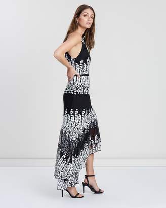 Cooper St Mimosa High Neck Embroidered Dress