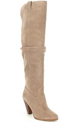 MICHAEL Michael Kors Divia Suede Over the Knee Boots - ShopStyle