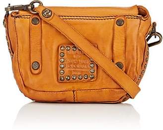 Campomaggi Women's Micro Leather Crossbody Bag - Orange