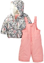 Thumbnail for your product : Joe Fresh Romper & Coat Snow 2 Piece Set (Baby Girls)