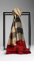 Thumbnail for your product : Burberry Haymarket Check Cashmere Scarf