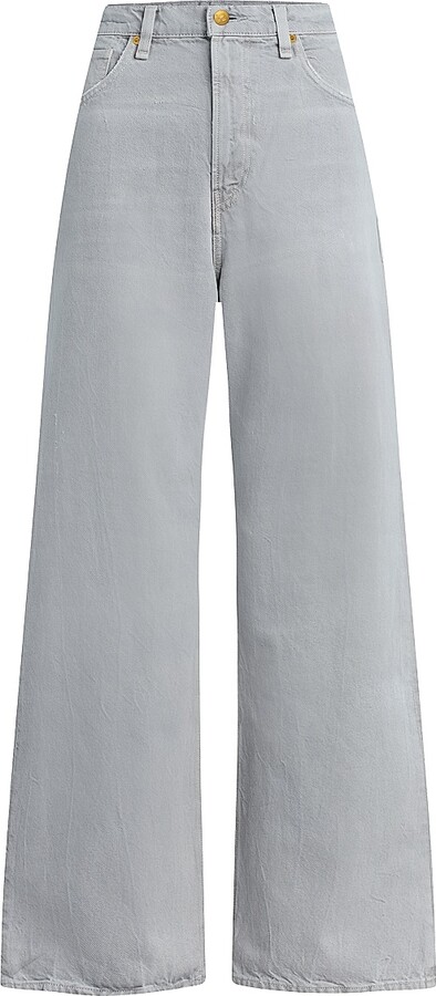Hudson Women's Brooks Nader Brooks Low & Loose Jeans - Stone Grey - Size 23