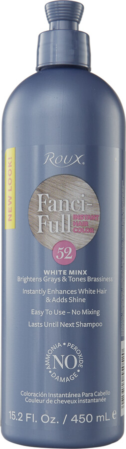 Roux Fanci-Full White Minx Temporary Color Rinse 15 Oz
