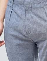 Thumbnail for your product : Selected Chino in Stretch Tapered Fit with Pleats