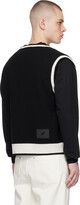 Thumbnail for your product : we11done Black V-Neck Vest