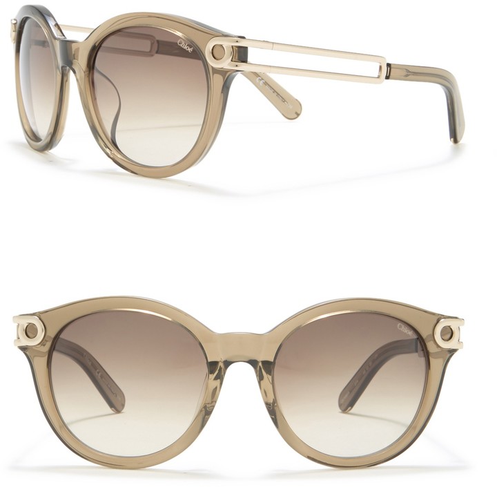 sunglasses round cat eye