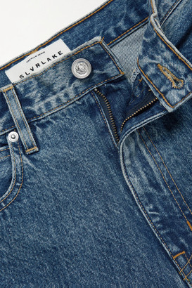 SLVRLAKE London High-rise Straight-leg Jeans - Mid denim