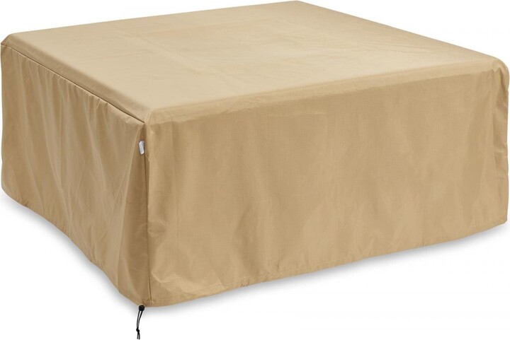 The Outdoor GreatRoom Company 52" Square Polyester Ripstop Fire Pit Burner Cover