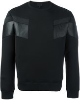 Thumbnail for your product : Les Hommes front print sweatshirt