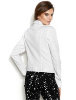 Thumbnail for your product : Vince Camuto Zip-Front Moto Denim Jacket