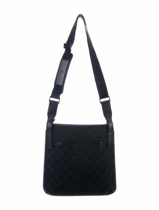 Gucci GG Canvas Messenger Bag Black ShopStyle