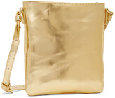 Thumbnail for your product : Junya Watanabe Gold Leather Shoulder Bag