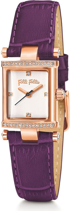 Folli Follie Leather Women's Watch