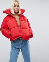 Thumbnail for your product : Brave Soul Ramblin Oversize Padded Coat