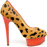 Thumbnail for your product : Charlotte Olympia Polly Leopard Pump