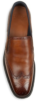 Bally Slip-on Leather Brogues