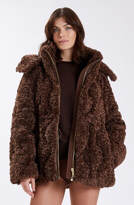 Nicole Benisti Elizabeth Shearling Belting Jacket - ShopStyle
