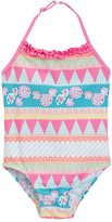 Thumbnail for your product : Floatimini Geo Print One Piece (Toddler & Little Girls)