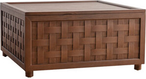 Latitude Run Farmhouse Coffee Table With Storage Large Square Coffee Table For Living Room