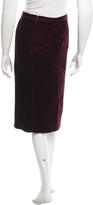 Thumbnail for your product : Aspesi Velvet Knee-Length Skirt w/ Tags