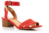 Thumbnail for your product : Enzo Angiolini Open Toe City Sandals - Tala Block Heel