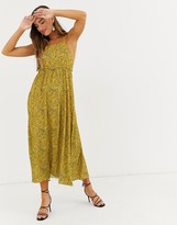 Thumbnail for your product : Lost Ink cami midi dress in ditsy floral