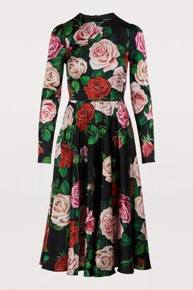 Dolce & Gabbana Silk midi dress