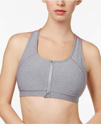 Macy's Ideology Zip-Up High-Impact Sports Bra, Created for