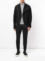 Thumbnail for your product : Issey Miyake knitted biker jacket