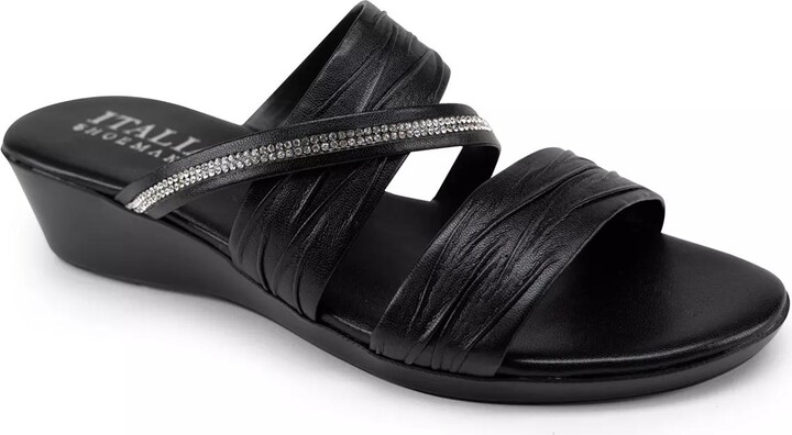 Italian Shoemakers Hollis Wedge Sandal