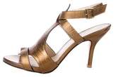 Thumbnail for your product : Elizabeth and James Embossed Leather Sandals