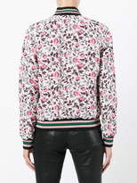 Thumbnail for your product : Coach printed polyester reversible bomber jacket