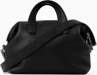 COS Mini Leather Bowling Bag - ShopStyle