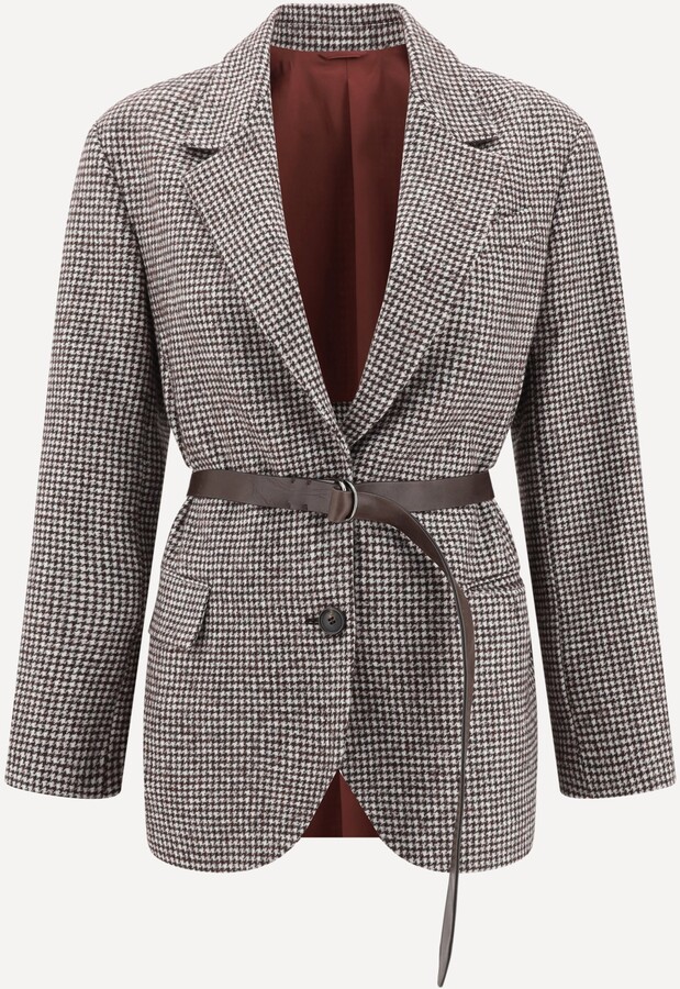 Brunello Cucinelli Blazer Jacket with belt
