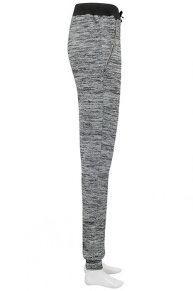 Select Fashion Fashion Womens Grey Salt And Pepper Jogger - size S